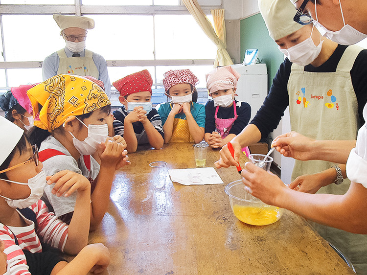 マヨネーズ教室 食育活動 キユーピー